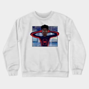 Miles Spiderverse Meme Crewneck Sweatshirt